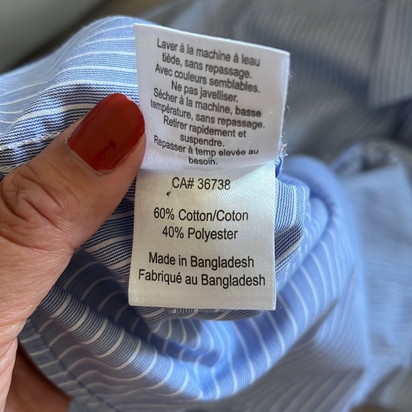 Hager 1926 short sleeved shirt for men, 15 ½ - Picture 5 of 5